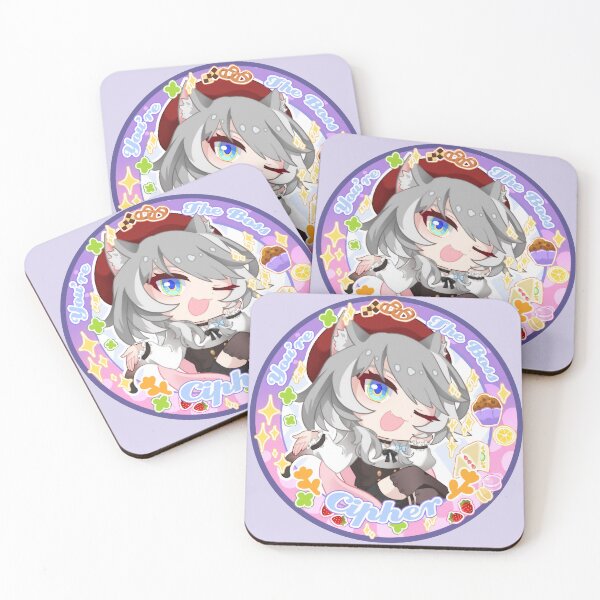 Item preview, Cute Honkai Star Rail Modern Badge Amphoreus CIPHER designed and sold by rireirireika.