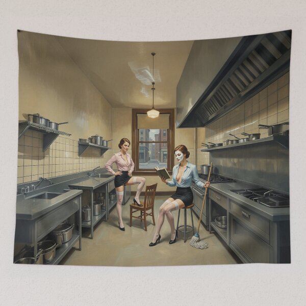 Item preview, Kitchen Workers designed and sold by IanBiAM.