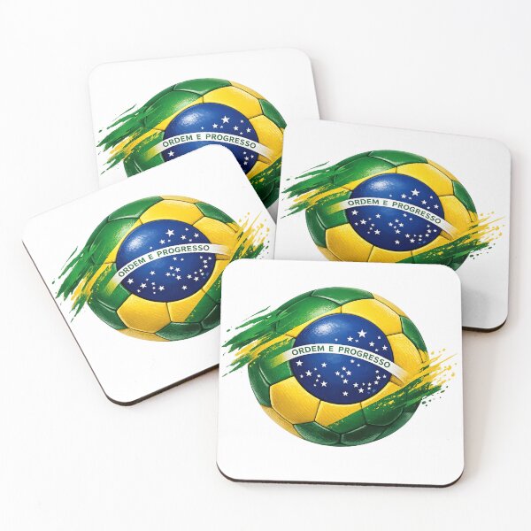Item preview,  Brazil Soccer Flag Design – World Cup Football Fan Graphic designed and sold by RolMerch.