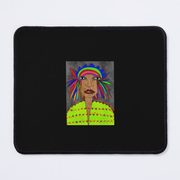 Item preview, Crying Rainbow Eyes Dreamer Whimsical Emotional Portrait designed and sold by Ranicholasyy.