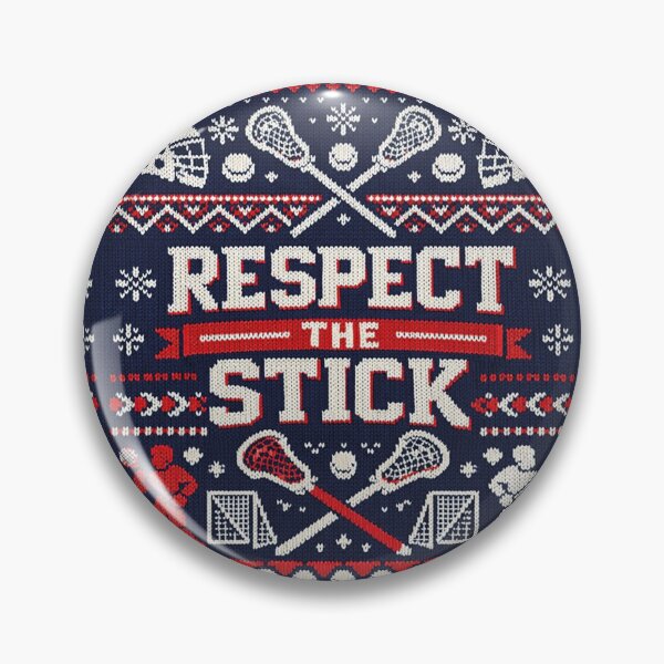 Item preview, Respect the Stick Lacrosse Sportgeist Knitting Pattern designed and sold by Mauswohn.