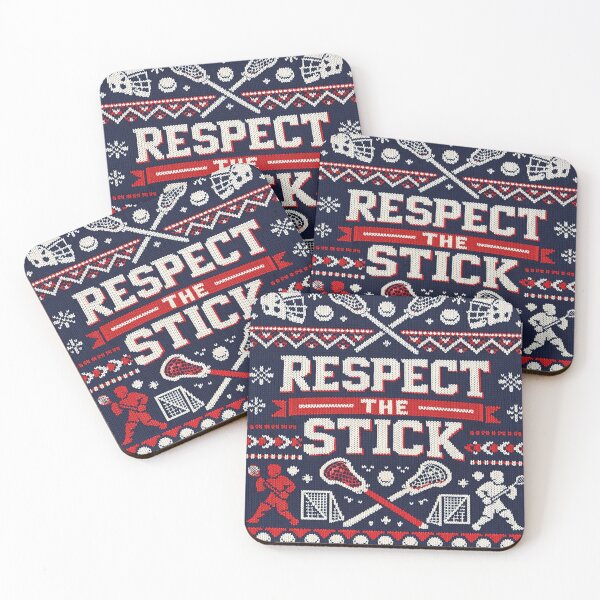 Item preview, Respect the Stick Lacrosse Sportgeist Knitting Pattern designed and sold by Mauswohn.