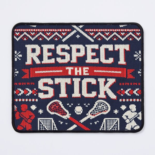 Item preview, Respect the Stick Lacrosse Sportgeist Knitting Pattern designed and sold by Mauswohn.