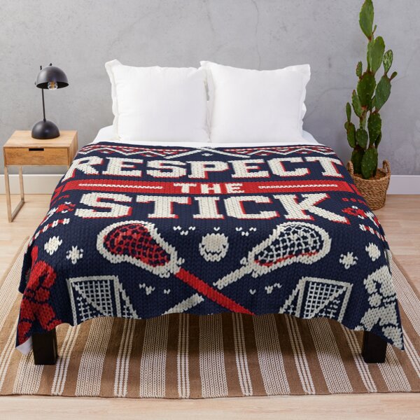 Item preview, Respect the Stick Lacrosse Sportgeist Knitting Pattern designed and sold by Mauswohn.