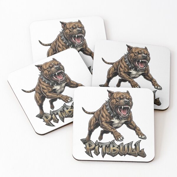 Item preview, Aggressive Pitbull, Powerful Guard Dog designed and sold by CHRIST5000.