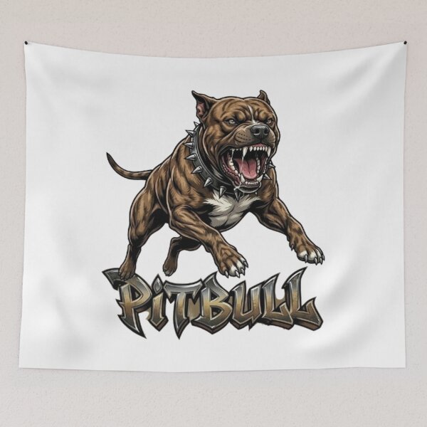 Item preview, Aggressive Pitbull, Powerful Guard Dog designed and sold by CHRIST5000.
