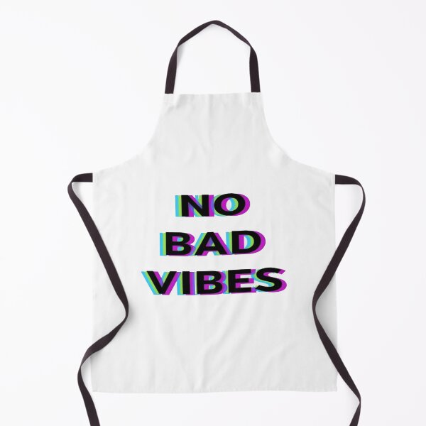 Item preview, Bold “No Bad Vibes” Multicolor Shadow Typography – Positive Mindset Motivational Graphic Design designed and sold by Bright Nest Studio.