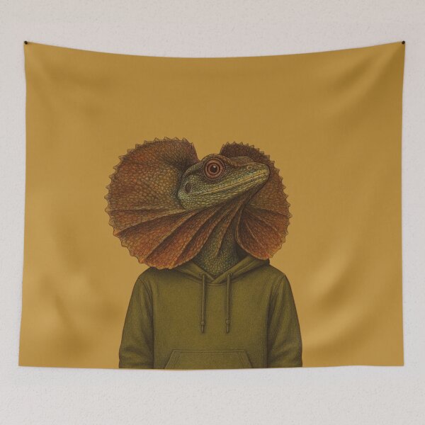 Item preview, Urban Tropical Lizard designed and sold by Aloloco.