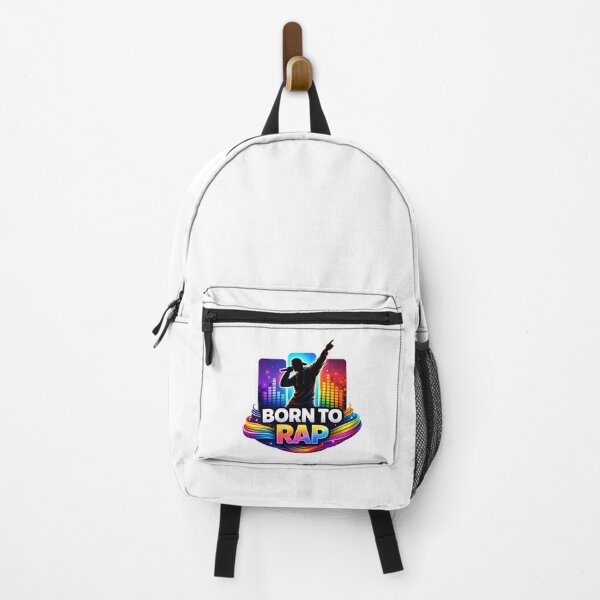 Item preview, Born to Rap Neon Silhouette designed and sold by lorand-designs.