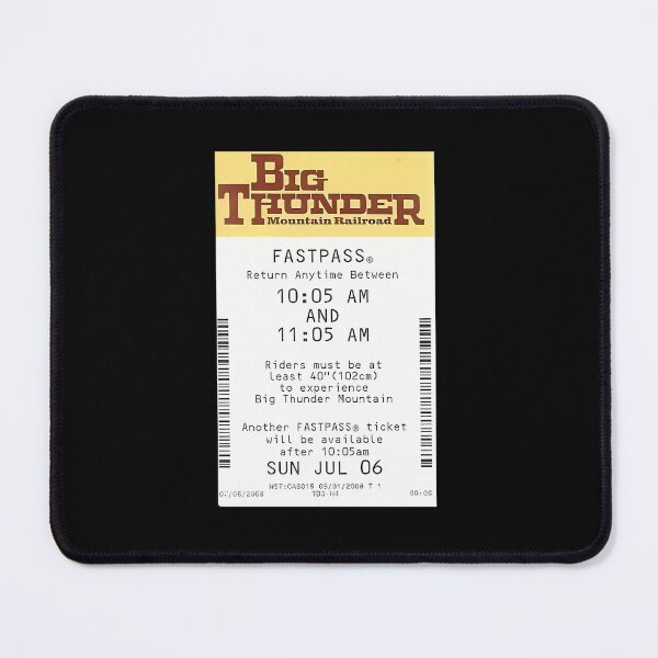 Item preview, Big Thunder Mountain Railroad Fastpass designed and sold by ValorDesignCo.