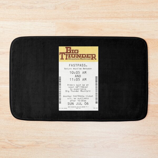 Item preview, Big Thunder Mountain Railroad Fastpass designed and sold by ValorDesignCo.