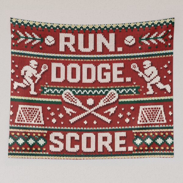 Item preview, Run Dodge Score Lacrosse Strategy Knitting Pattern designed and sold by Mauswohn.