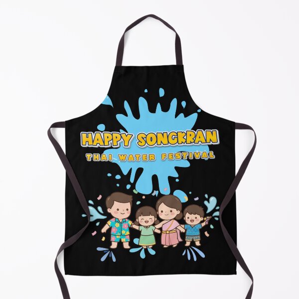 Item preview, Happy Songkran Thai Water Festival – Cute Thailand New Year Design designed and sold by CHANCHANAI.