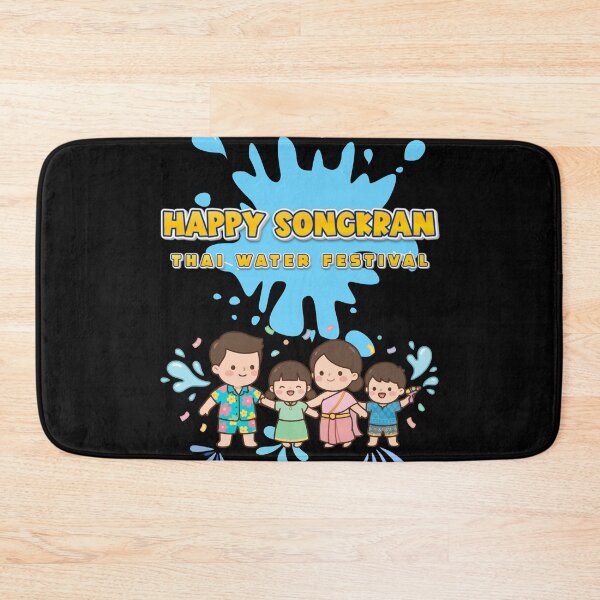 Item preview, Happy Songkran Thai Water Festival – Cute Thailand New Year Design designed and sold by CHANCHANAI.
