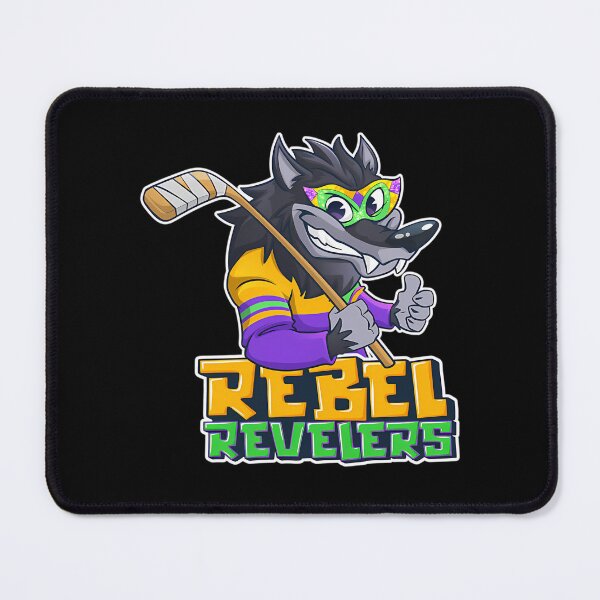 Item preview, Rebel Revelers Mascot Logo designed and sold by Hoodybaba.