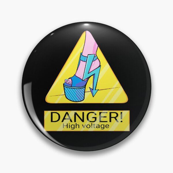 Item preview, Human Warning Label High Voltage designed and sold by ariverrr.