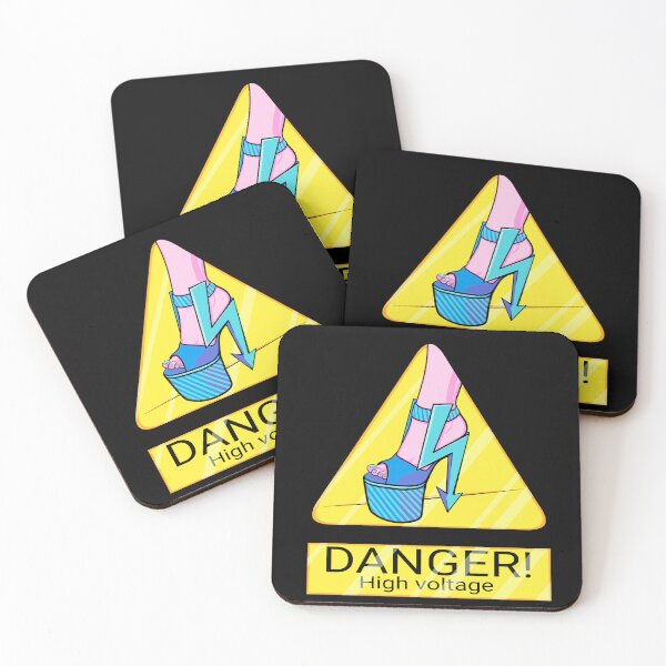 Item preview, Human Warning Label High Voltage designed and sold by ariverrr.