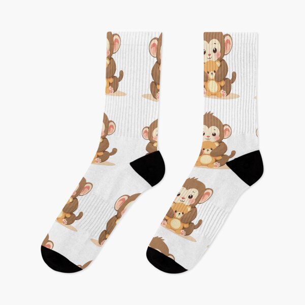 Item preview, KAWAII PUNCH MONKEY designed and sold by GenArtWear.