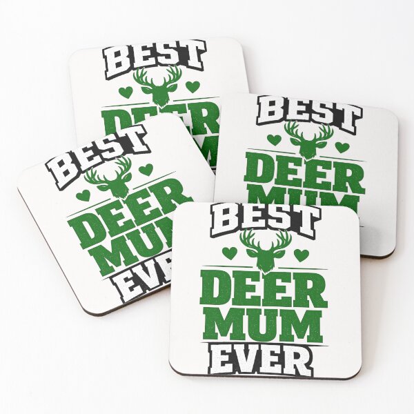 Item preview, Best Deer Mum Ever Hunting Mom Wildlife Nature Mother Outdoors Parent designed and sold by Pawsome Quotes.
