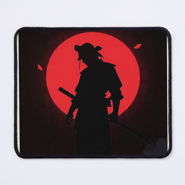 Item preview, Samurai Under the Crimson Moon designed and sold by </>Offcode.
