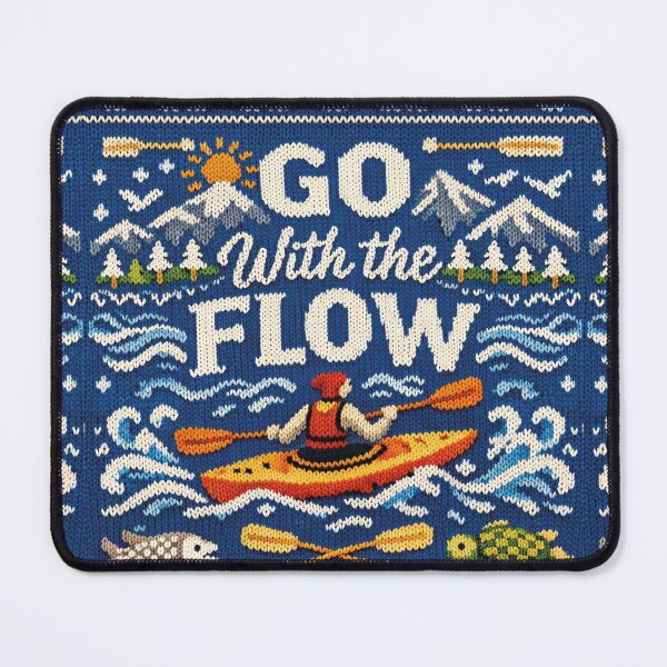 Item preview, Go With The Flow Kayak Adventure Knitting Pattern designed and sold by Mauswohn.