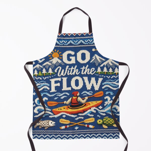 Item preview, Go With The Flow Kayak Adventure Knitting Pattern designed and sold by Mauswohn.