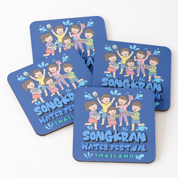 Item preview, Cute Songkran Festival Family – Thai Water Festival Thailand designed and sold by CHANCHANAI.