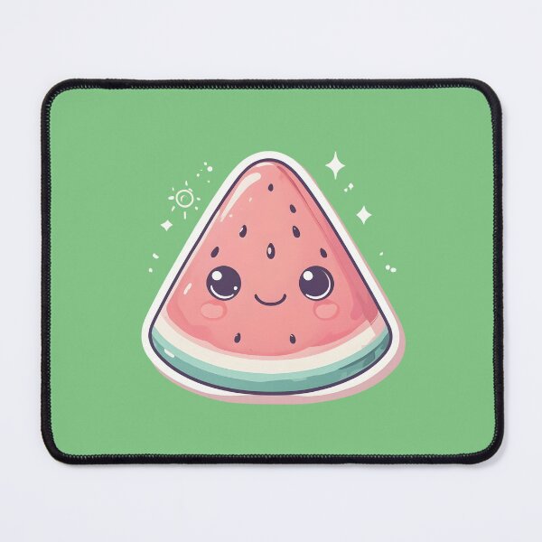 Item preview, Smiling Watermelon Slice Summer Icon designed and sold by VibeShift Studio.