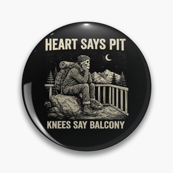 Item preview, Heart Says Pit Knees Say Balcony Concert Crowd Meme Humor designed and sold by Societit.