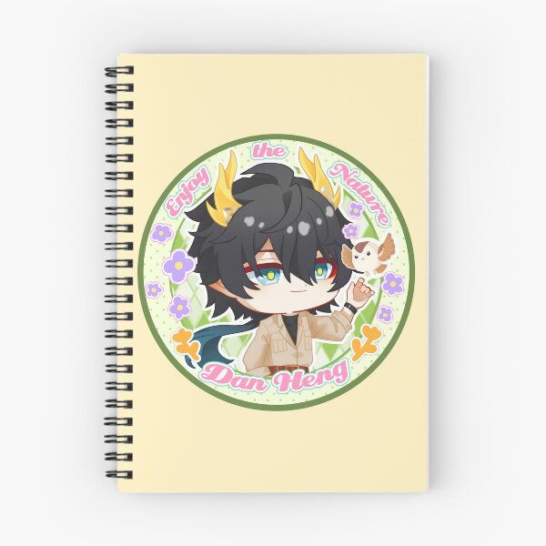 Item preview, Cute Honkai Star Rail Modern Badge Amphoreus DAN HENG designed and sold by rireirireika.