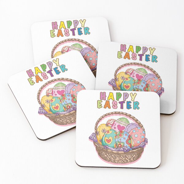 Item preview, Colorful Easter Eggs in Woven Basket designed and sold by Snice18.