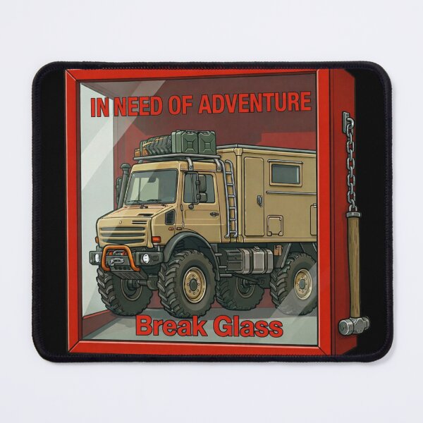 Item preview, IN NEED OF ADVENTURE - BREAK GLASS designed and sold by MogDog - Ausrally.