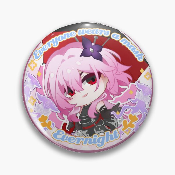 Item preview, Cute Honkai Star Rail Modern Badge Amphoreus EVERNIGHT designed and sold by rireirireika.