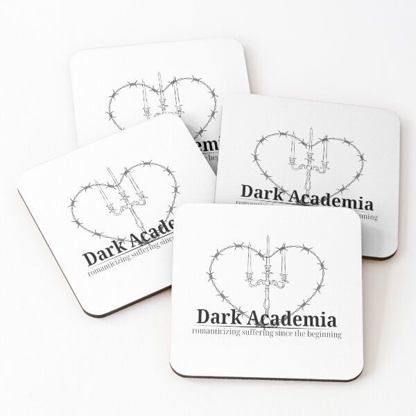 Item preview,  Dark Academia Romanticizing Suffering Since The Beginning Aesthetic Print designed and sold by RoninMade Studio.