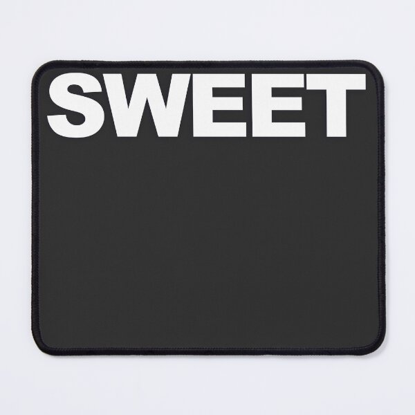 Item preview, SWEET — White Minimal Bold Type Statement designed and sold by WORDPAUSE.