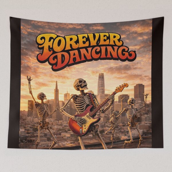 Item preview, Forever dancing - Rooftop San Fransisco designed and sold by LuluLeb.