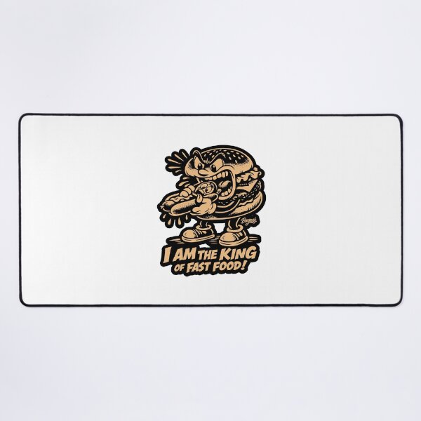 Item preview, Savage Burger Devours Hot Dog designed and sold by Boogosh.