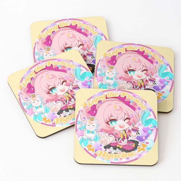 Item preview, Cute Honkai Star Rail Modern Badge Amphoreus HYACINE designed and sold by rireirireika.