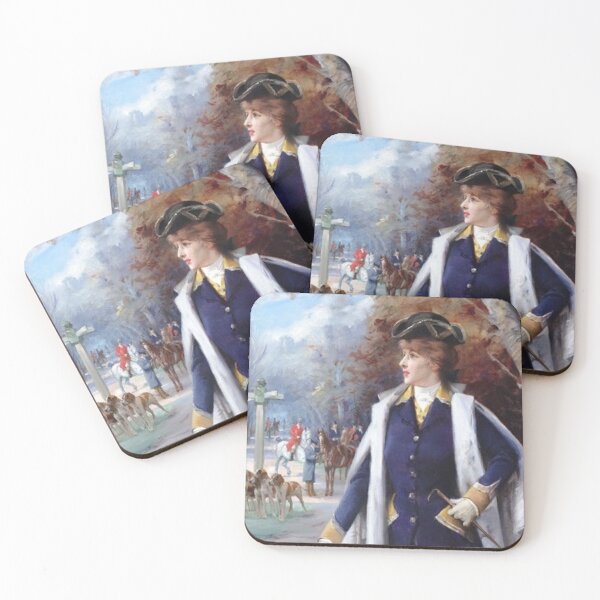 Item preview, Sarah Bernhardt Hunting with Hounds designed and sold by SharonTheFirst.