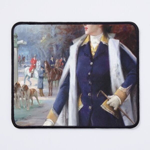 Item preview, Sarah Bernhardt Hunting with Hounds designed and sold by SharonTheFirst.