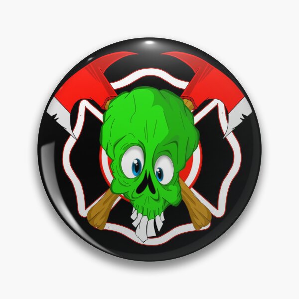 Item preview, Firefighter Skull  designed and sold by TheEndDesign.
