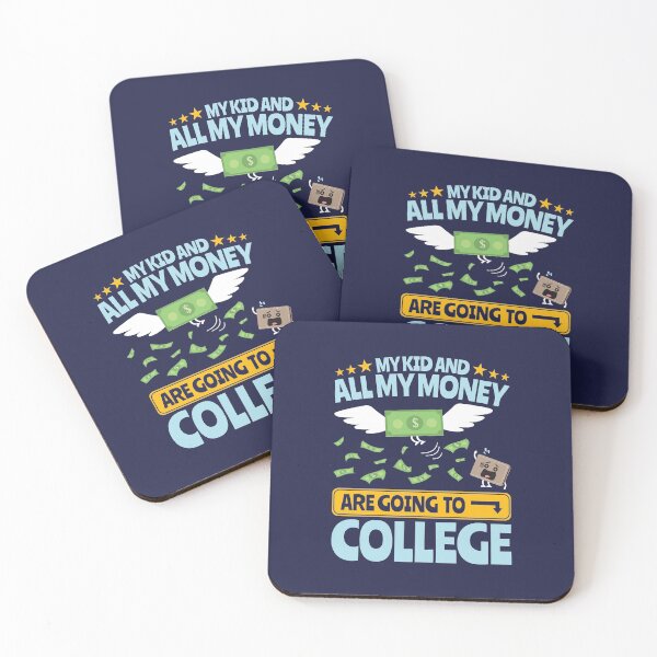 Item preview, College Dad Mom Parent My Kid And All My Money Are Going To College designed and sold by jaygo.