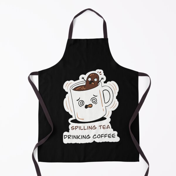 Item preview, Dizzy Mug Spilling Tea While Drinking Coffee designed and sold by Senorona.