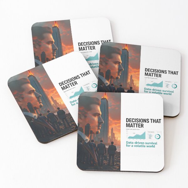 Item preview, "Decisions That Matter — Data‑Driven Survival for a Volatile World" designed and sold by Creative-RE.