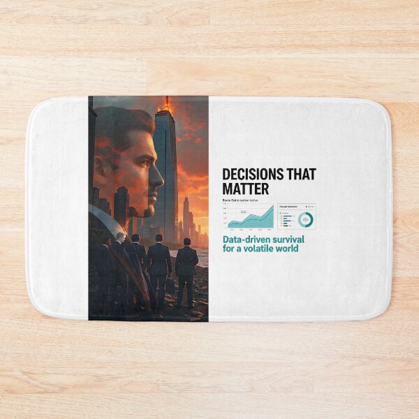 Item preview, "Decisions That Matter — Data‑Driven Survival for a Volatile World" designed and sold by Creative-RE.