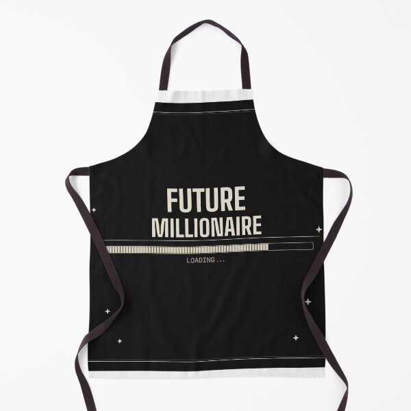 Item preview, Future Millionaire Loading – Entrepreneur Motivation Typography Design designed and sold by SloganDaddy.