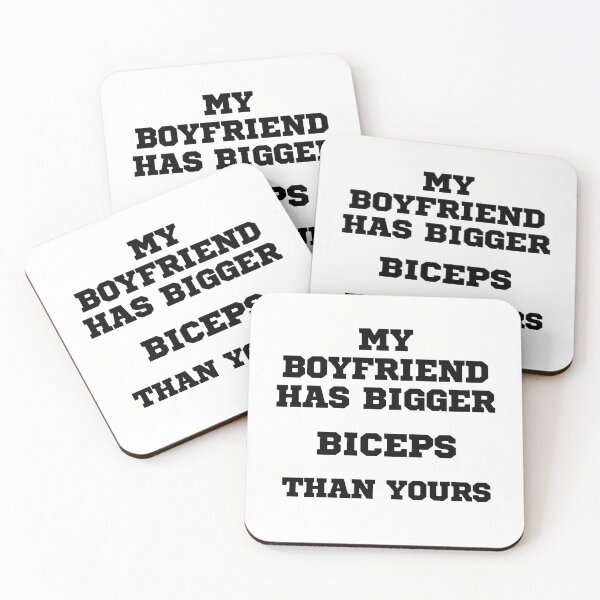 Item preview, My boyfriend has bigger biceps than yours designed and sold by MiPMaP07.