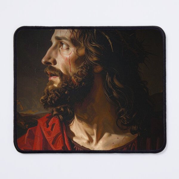Item preview, Good Friday Christian Cross Poster – Crown of Thorns and Nails, Jesus Sacrifice Religious Artwork designed and sold by CrossCrafted.