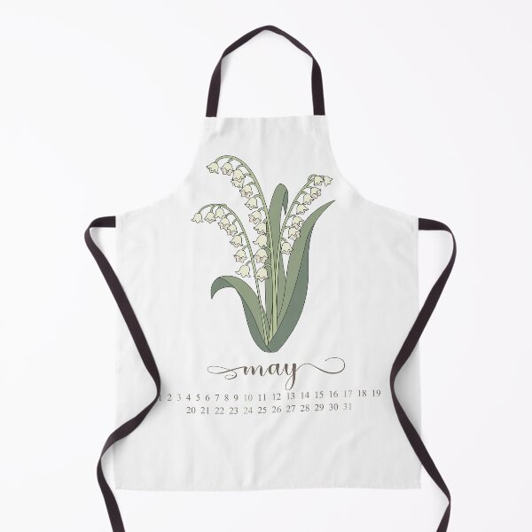 Item preview, lily of valley birthmonth flower for may calendar designed and sold by storieslanguage.
