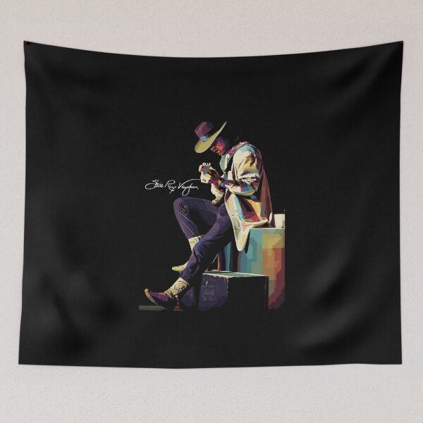Item preview, Best Selling Guitarist SRV Wpap Art  designed and sold by princejolin.